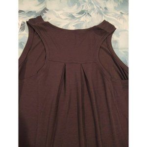 NWT Adore Me Racer Back Sally Tank Top In Black 1X